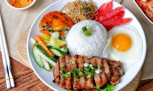 Pho Rice Plate Deluxe